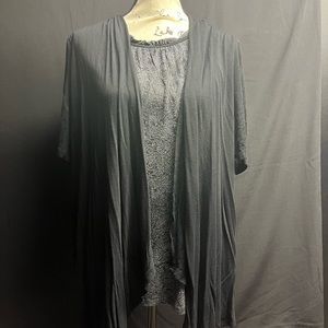 Croft & Barrow Mock 2 piece Top Size 1X